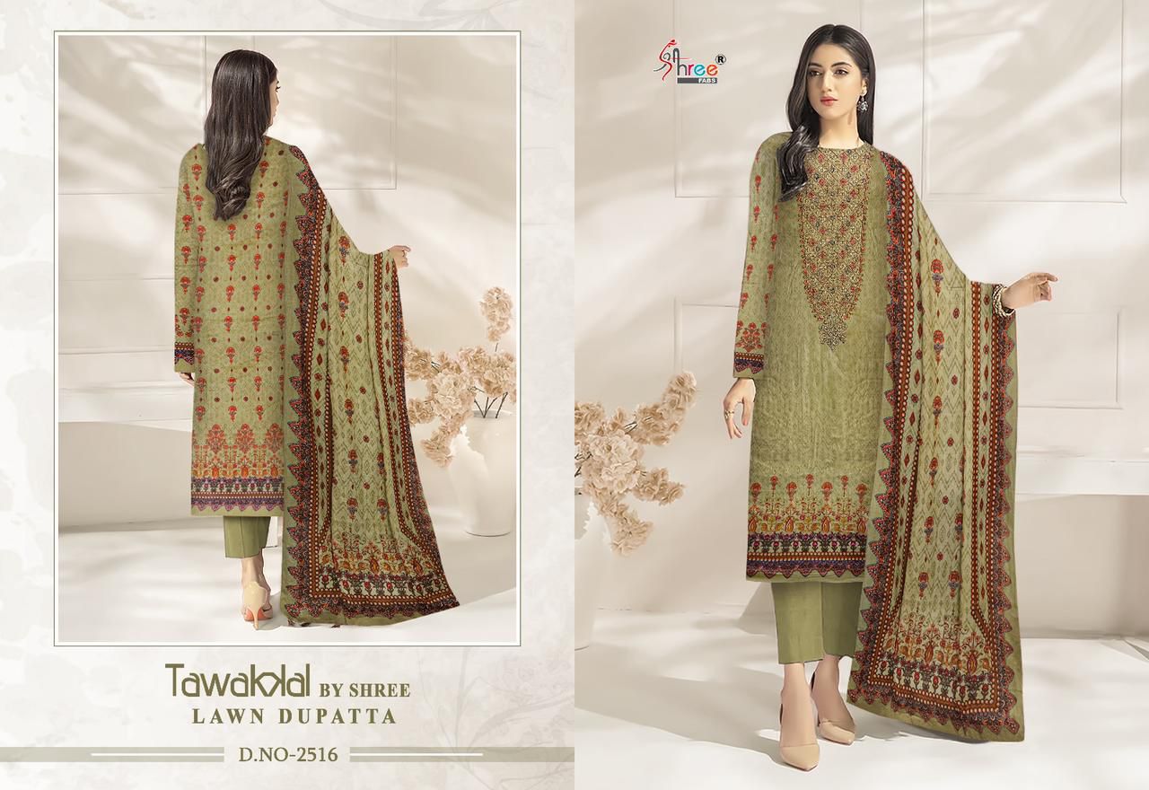 Tawakal Shree Fab Regular Wear Wholesale Cotton Dress Material Catalog